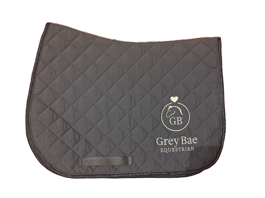 Grey Bae Saddle Pad